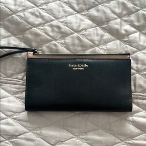 Kate Spade Elegant Black Wristlet